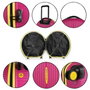 Zoozie Bags Maleta Fucsia con Bloqueo Codificado